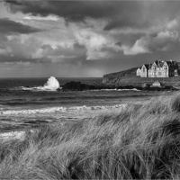 Buy canvas prints of  Moody Runkerry by Peter Lennon