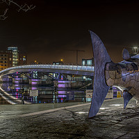 Buy canvas prints of The Big Fish by Peter Lennon