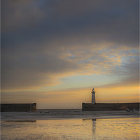 Buy canvas prints of The Lighthouse by Peter Lennon