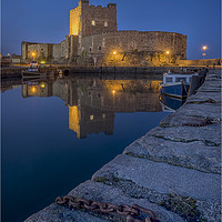Buy canvas prints of Carrickfergus Castle by Peter Lennon