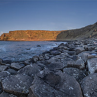 Buy canvas prints of Causeway Panorama by Peter Lennon