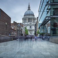 Buy canvas prints of St Pauls Ghosts by Peter Lennon