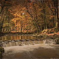 Buy canvas prints of The Stepping Stones by Peter Lennon