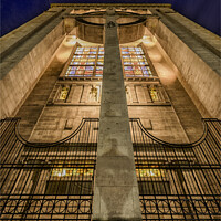 Buy canvas prints of St Annes Cathedral Belfast by Peter Lennon