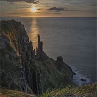 Buy canvas prints of The Chimney Stacks by Peter Lennon