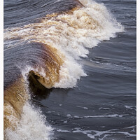 Buy canvas prints of The Arch Wave by Peter Lennon