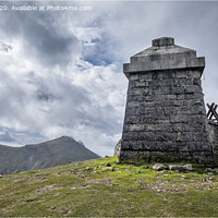 Buy canvas prints of Meelmore Stone Shelter by Peter Lennon