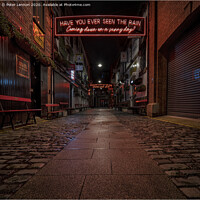 Buy canvas prints of Down The Alley by Peter Lennon