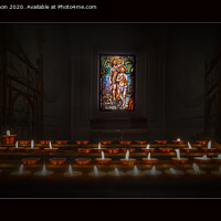 Buy canvas prints of Candlelight by Peter Lennon