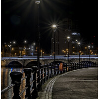 Buy canvas prints of Along The Lagan by Peter Lennon