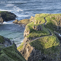 Buy canvas prints of The long & winding road... by Peter Lennon