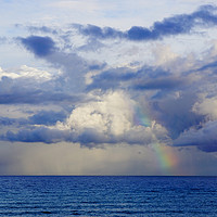 Buy canvas prints of Rainbow Ahoy by Georgie Lilly