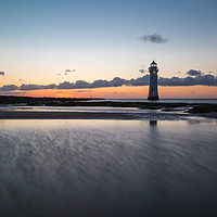 Buy canvas prints of Sun Down Over Perch Rock by Jon Lingwood