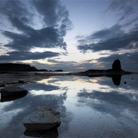 Buy canvas prints of Black Nab Dusk by Terry Carter