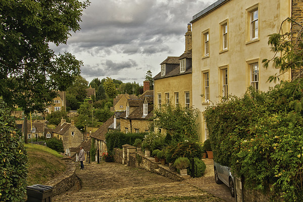 A Lane in Bath Picture Board by Ray Nelson