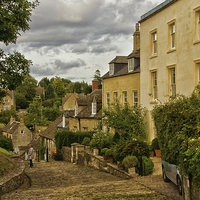 Buy canvas prints of A Lane in Bath by Ray Nelson