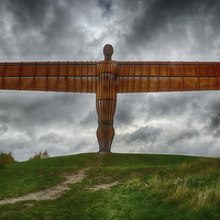 Buy canvas prints of Angel of the North HDR 1 by Ray Nelson