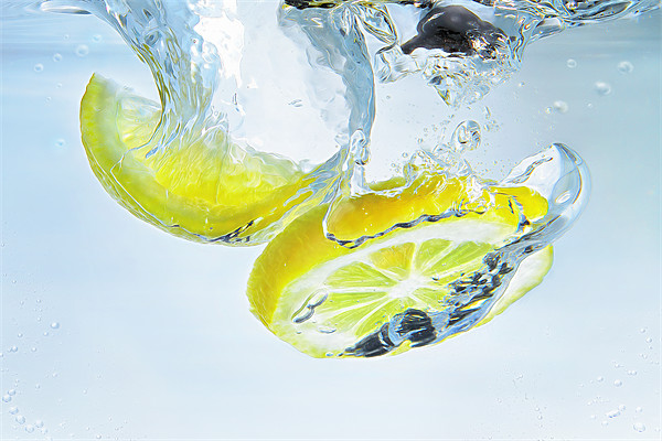 lemon splash Picture Board by Silvio Schoisswohl