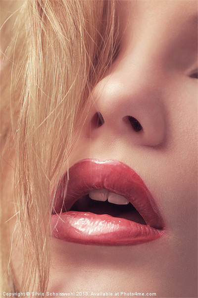 sensual lips Picture Board by Silvio Schoisswohl
