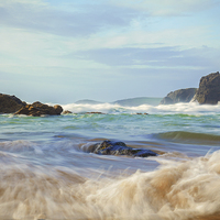 Buy canvas prints of incoming tide by Silvio Schoisswohl