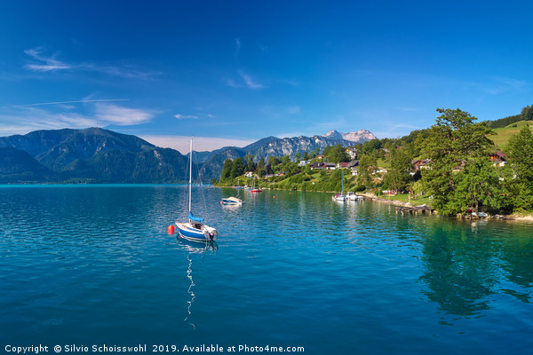 Attersee Picture Board by Silvio Schoisswohl