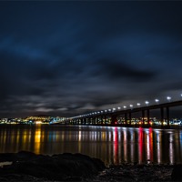 Buy canvas prints of Tay Bridge, Dundee by Brian Wilson