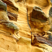 Buy canvas prints of sandstone scar by paul wheatley