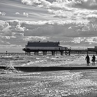 Buy canvas prints of Windswept Romance by P D