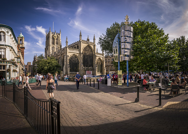 Majestic Hull Minster Picture Board by P D