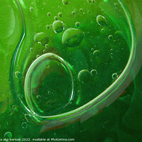Buy canvas prints of Pregnant Green Bubbles by Christine Kerioak