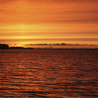Buy canvas prints of Red Sunset by Hemmo Vattulainen