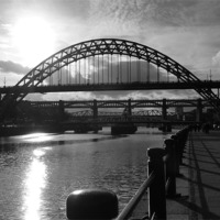 Buy canvas prints of Tyne bridge from Newcastle by Carly Mahone