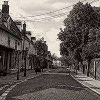 Buy canvas prints of St Marys Street by chrissy woodhouse