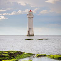 Buy canvas prints of New Brighton Lighthouse by Andy McGarry
