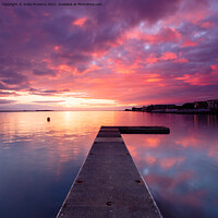 Buy canvas prints of West Kirby Sunset by Andy McGarry