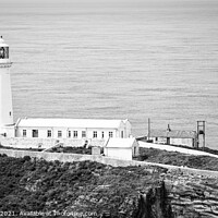 Buy canvas prints of South Stack Lighthouse Anglesey by Andy McGarry