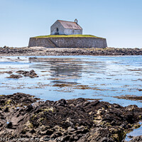 Buy canvas prints of The Enchanting Eglwys Cwyfan Church by Andy McGarry