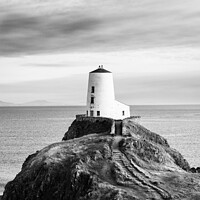 Buy canvas prints of The Serenity of Llanddwyn Lighthouse by Andy McGarry