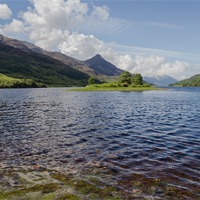 Buy canvas prints of Loch Leven scotland by Andy McGarry