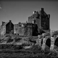 Buy canvas prints of Eilean Donan Castle by Andy McGarry