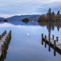 Buy canvas prints of Windermere in Autumn by Andy McGarry