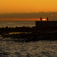Buy canvas prints of Sunset on Gran Canaria by Andy McGarry