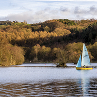 Buy canvas prints of Etherow Country Park, Compstall by Andy McGarry