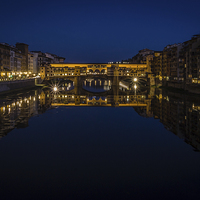 Buy canvas prints of Ponte Vecchio - Florence by Andy McGarry
