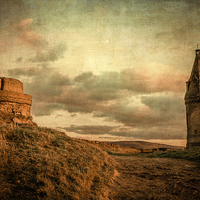 Buy canvas prints of Hartshead Pike by Andy McGarry