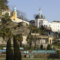 Buy canvas prints of Portmeirion - North Wales by Andy McGarry