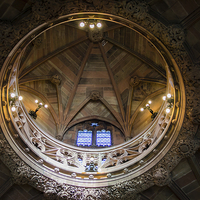 Buy canvas prints of John Rylands Library - Manchester by Andy McGarry