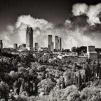 Buy canvas prints of  San Gimignano  by Andy McGarry