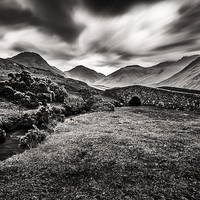Buy canvas prints of  Wasdale Mountain Range by Andy McGarry