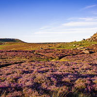 Buy canvas prints of  Hiiger Tor and Over Owler by Andy McGarry